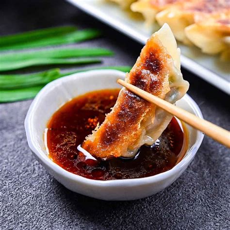 My Favourite Gyoza Dipping Sauce (餃子のタレ) - Sudachi Recipes