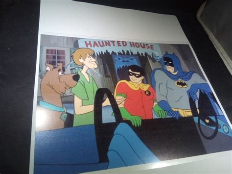 Vintage Batman Animation Cel Scooby-Doo crossover episode | Etsy