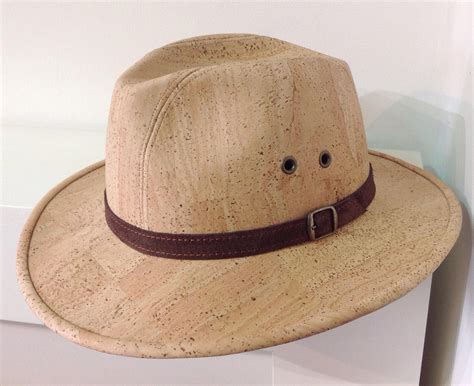 Natural cork hat, vegan, Eco Friendly, Cruelty free