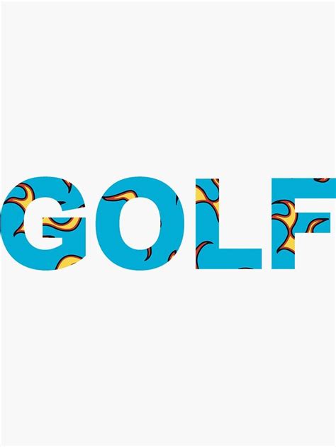 GOLF FLAME | Tyler The Creator Sticker by PaulyH in 2021 | Tyler the ...