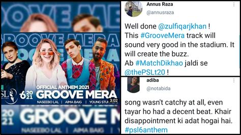 PSL 6 Anthem 'Groove Mera' Just Dropped & Netizens Are Divided! - Diva ...