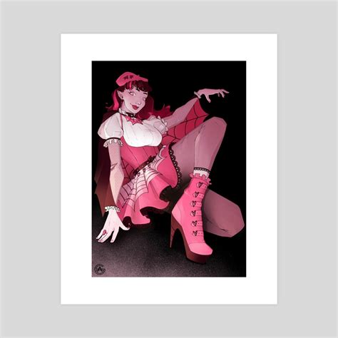 Haunt Couture - Draculaura, an art print by Lyrebones - INPRNT