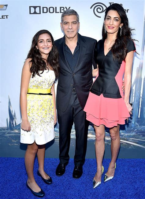 Family Man! George Clooney Brings Amal, Her Niece Mia to Movie Premiere ...