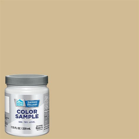 HGTV HOME by Sherwin-Williams Ecru Interior Paint Sample (Actual Net Contents: 8-fl oz) at Lowes.com