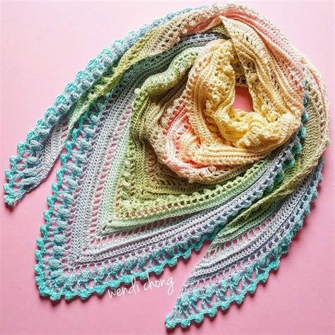 Scheepjes whirl melting macaron | Crochet clothes, Knit accesories, Crochet shawl