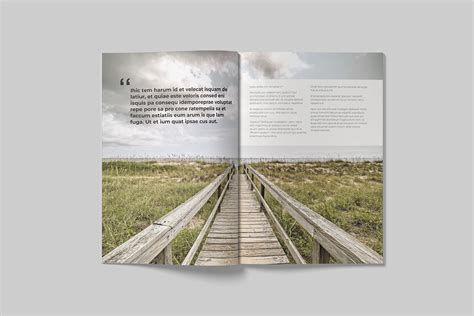 Travel Magazine Template on Behance