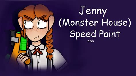 Jenny (Monster House) - Speed Paint - YouTube