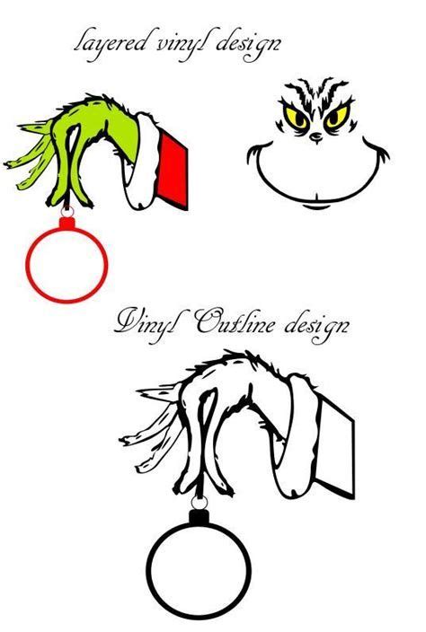 Free Grinch Face SVG Files for Cricut