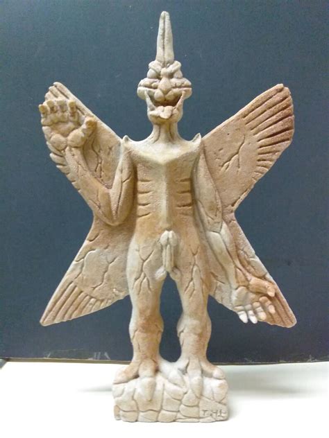 Pazuzu Demon Statue Replica by Artist Ting Hua Liu,11x7.5,collector - Etsy