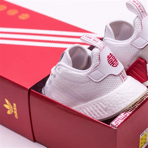 adidas Originals NMD R2 "Chinese New Year" in White/Red - DB2570 ...