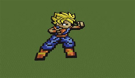 vegito - minecraft pixel art by Rest-In-Pixels on DeviantArt