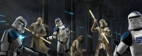 Commission Jedi Temple Guards V2 by Entar0178 on DeviantArt | Star wars pictures, Star wars ...