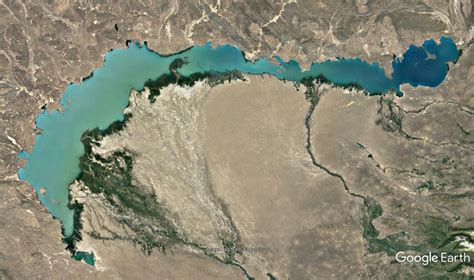 What Is Causing Lake Balkhash To Shrink?