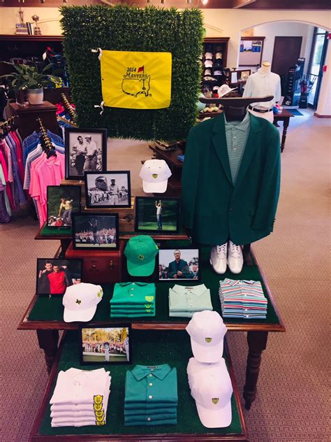 Masters 2018 Display golf shop SACC | Golf shop, Golf pro shop, Clothing store displays