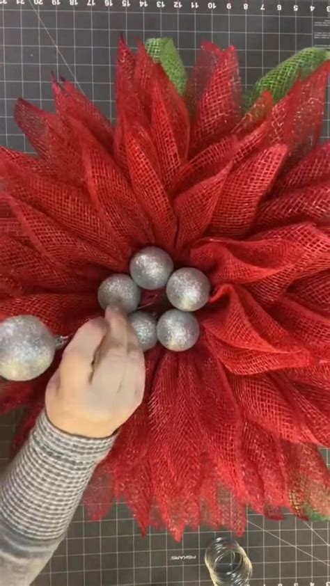 How to Make a Poinsettia Wreath with Julie’s Wreath Boutique in 2022 | Christmas wreaths diy ...