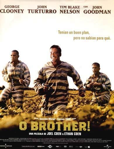 a movie poster for the film o brother