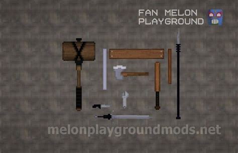 Tools mods for Melon Playground