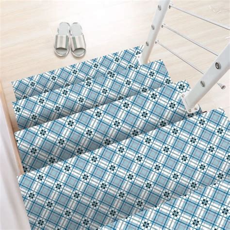 Mosaic Design Stair Sticker Self Adhesive Waterproof Staircase Step ...