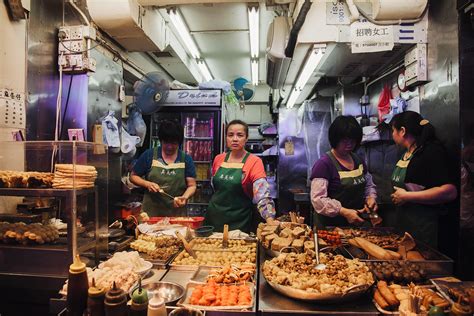 sending postcards: Hong Kong Street Food