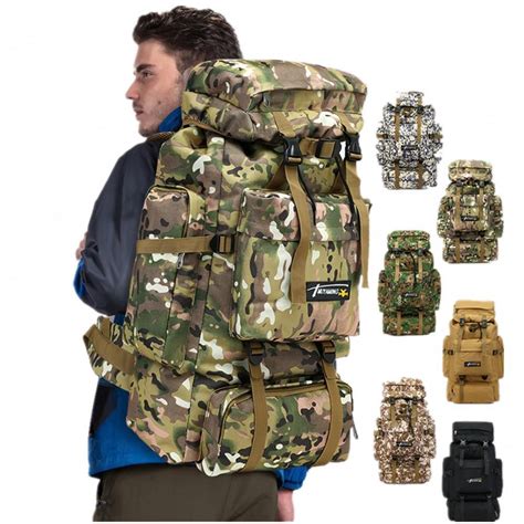 Tip #4532250714 70L Molle Camo Tactical Backpack Military Army ...