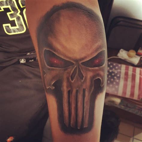 101 Amazing Punisher Skull Tattoo Ideas You Need To See! | Outsons ...