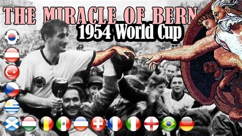 1954 World Cup ⚽ GERMANY🏆 Road to victory 🎖️ - YouTube