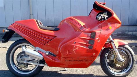 That Time Lamborghini Built a Motorcycle