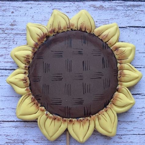 Sunflower Cookies - Etsy