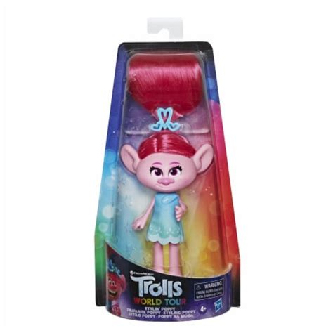 Hasbro DreamWorks Trolls World Tour Stylin' Poppy Doll, 1 ct - Fred Meyer