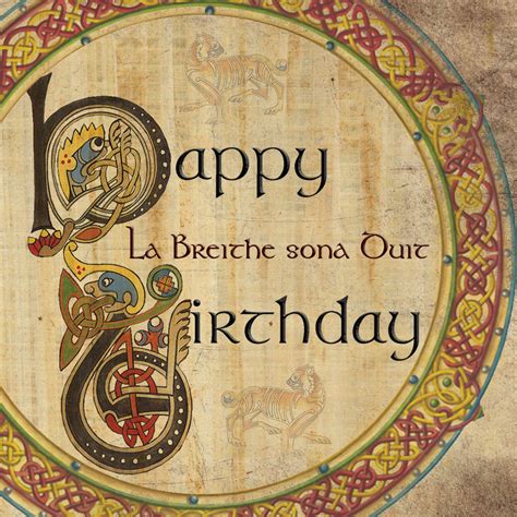 Pin de The Witch Store UY en celtic birthday cards | Feliz cumpleaños ...