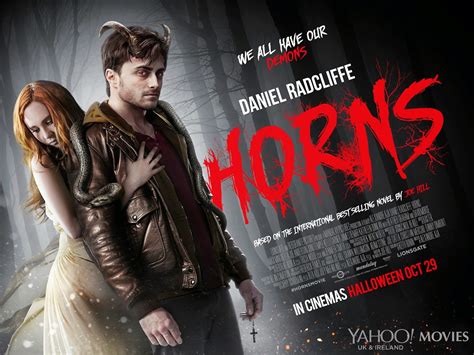 HORNS (2013) UK Movie Trailer, Poster: Radcliffe Searches For a Killer ...