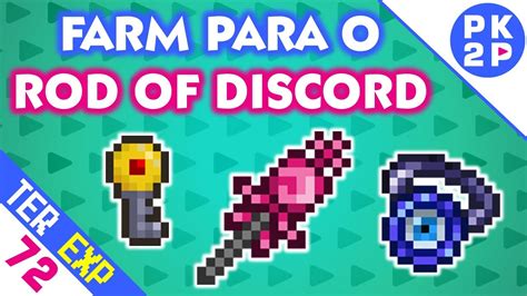 Trap Farm AFK para Rod of Discord, Nazar e Hallow Key • Terraria 1.3 Expert #72 - YouTube