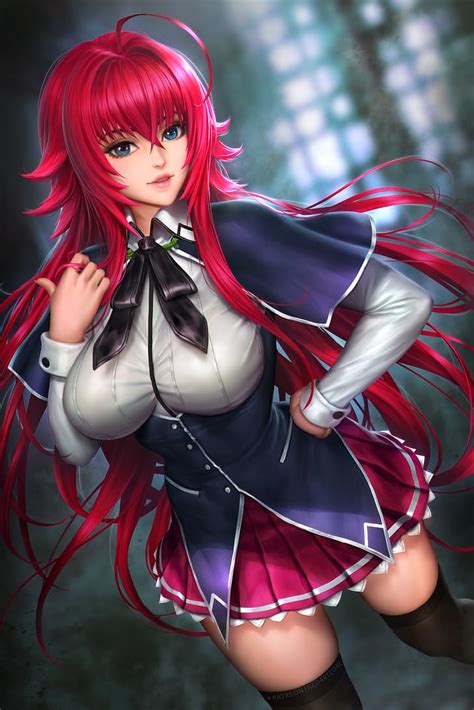 Descarga gratis | Gremory Rias, anime, chicas anime, High School DxD ...