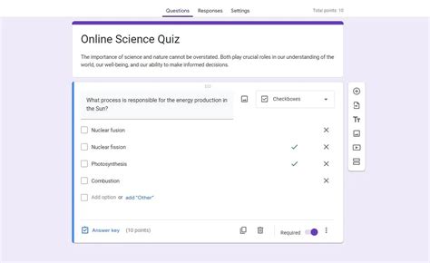 How to Create a Science Quiz with Google Forms - OnlineExamMaker Blog