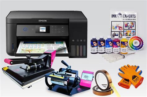 Complete A4 Sublimation Printer & Heat Press Starter Bundle: Epson Ecotank ET-2750 Printer | Ink ...