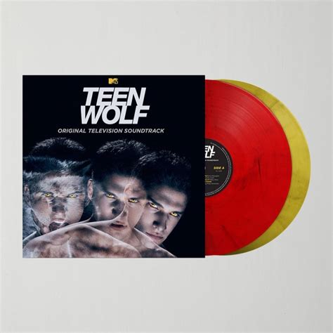 Teen Wolf (Original Television Soundtrack) Exclusive Alpha Red/Beta Yellow/Black Marble Vinyl ...