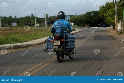 Mineral water delivery editorial photo. Image of asphalt - 180043241