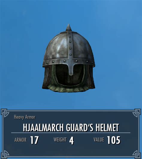 Hjaalmarch Guard's Helmet (GAR) | Legacy of the Dragonborn | Fandom