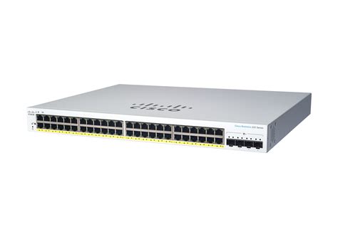 Cisco Business CBS220-48T-4G Smart Switch | 48 Port GE | 4x1G SFP | 3 ...