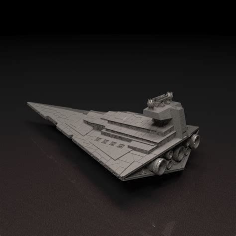 Star Wars Imperial Star Destroyer 3D Print Model Stl 3D model 3D printable | CGTrader