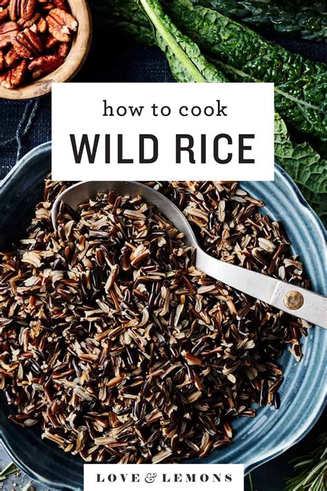 How to Cook Wild Rice Recipe - Love and Lemons