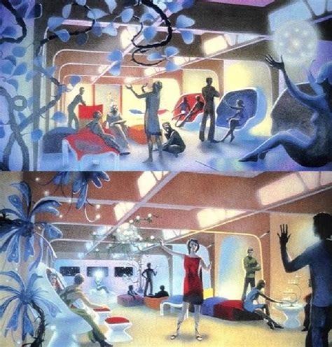 Star Trek Concept Art Recreation Room | Concept art, Star trek, Alien concept art