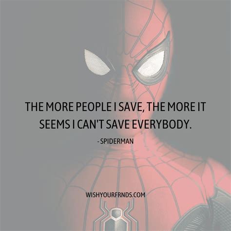 Top #10 Spiderman Quotes Your Friendly Neighborhood Superhero