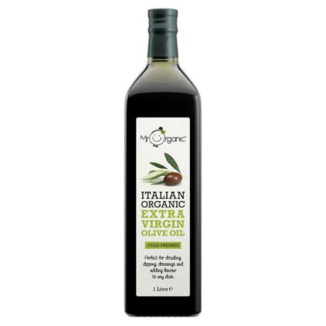 Mr Organic Italian Extra Virgin Olive Oil 1L from Ocado