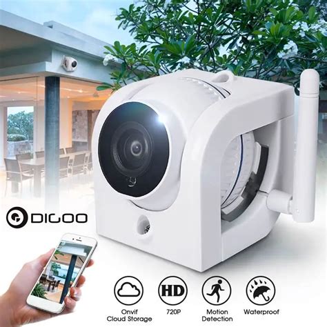 WIFI IP Camera For Home Security Cloud Storage 3.6mm 720P Waterproof ...