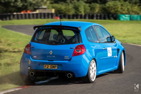 Renault Clio Sport 197 in blue at Harewood - Kiseki Studio