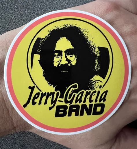 Jerry Garcia Band Sticker - Etsy