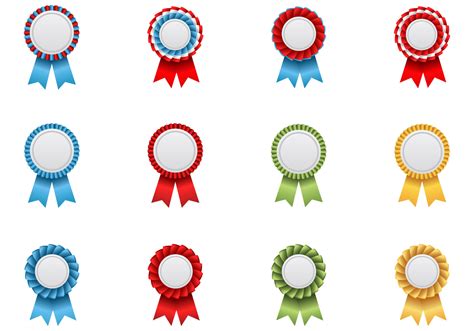 Award Ribbon Vector Pack - Download Free Vector Art, Stock Graphics ...