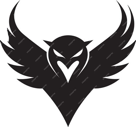 Premium Vector | Black falcon a vector logo design for the business ...