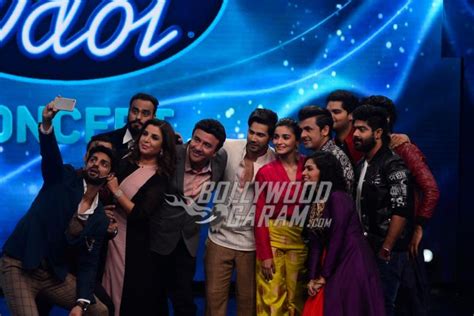 Varun Dhawan - Alia Bhatt Promote 'Badrinath Ki Dulhania' on Indian Idol